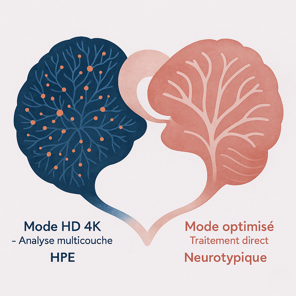 Cerveau HPE / neurotypique